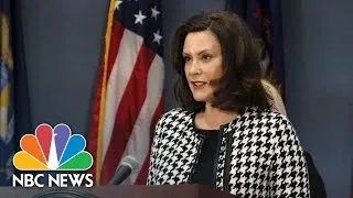 Live: Michigan Gov. Whitmer Holds Coronavirus Briefing | NBC News