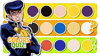 COLORS ONLY Anime Character Quiz! 🌈🎨 | Anime Quiz