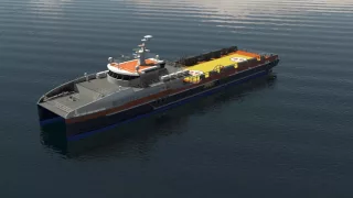 First Cummins QSK95-Powered Marine Vessel - 360 Degree View