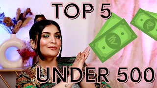 Top 5 Under ₹500 All Makeup! | Best Makeup For Summers | Shreya Jain