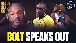 Usain Bolt believes in Noah Lyles to BEAT his record... but won't HELP HIM 💀😂