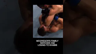 Mcgregor’s Family Got Their Faces Droped Watching Khabib To Beat Him 😧