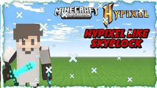 Hypixel like skyblock for minecraft pe 1.17 | NOTx72 GAMER |Hindi Gameplay #NOTx72