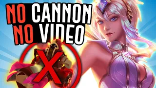 If I miss a cannon minion, the video ends - League of Legends