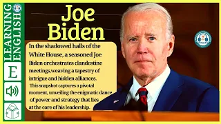 Joe Biden  |  Learn English through Story ⭐ Level 3 - Stories english | Improve your English