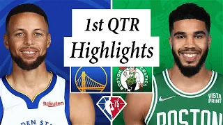 Boston Celtics vs Golden State Warriors - 1st QTR Highlights - NBA Finals G3 - Jun 8, 2022