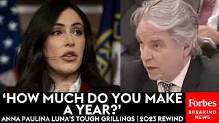 Anna Paulina Luna Emerges As Tough GOP Questioner In House Hearings | 2023 Rewind