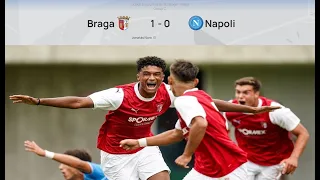 SPORTING BRAGA 1-0 NAPOLI  | UEFA YOUTH CHAMPIONS LEAGUE | EXTENDED HIGHLIGHTS | 20/09/2023