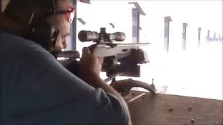 8-03-13 Testing different 22LR ammo on Custom Ruger 10/22 HD