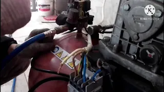 Как подключить электродвигатель 380V вместо 220 на компрессор