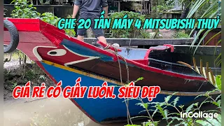 Bán Ghe 20 Tấn Máy 4 Mitsubishi Thuỷ Giá Chỉ 120 Triệu 0923,5555,97 Tâm| Tâm Vlog