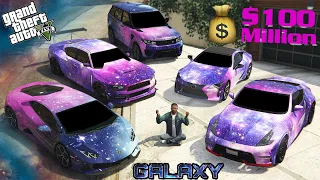 GTA 5 - Stealing GALAXY Supercars with Franklin ! ( Real life cars #79)