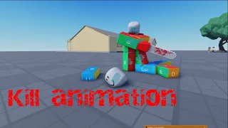 Roblox kill animation test (Moon animator)