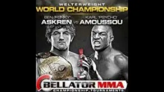 Ben Askren vs Karl Amoussou Full Fight ( Bellator 86: Welterweight Title Fight )