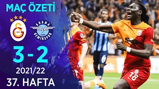 Galatasaray 3-2 Adana Demirspor MAÇ ÖZETİ | 37. Hafta - 2021/22