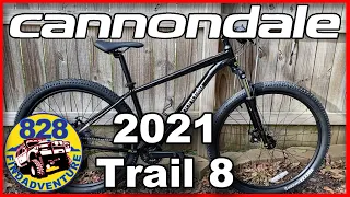 2021 Cannondale Trail 8 review, and Gel seat upgrade.