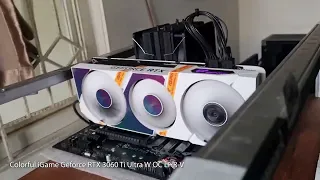 Colorful iGame Geforce RTX 3060 Ti Ultra W OC LHR V