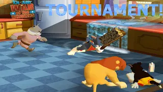 Tom and Jerry in War of the Whiskers  / Tom Vs. Butch Vs. Lion Vs. Spike / TOURNAMENT!