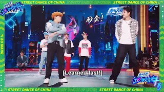 💚Wang Yibo and newcomers learn to dance in seconds, the world champions are stunned!