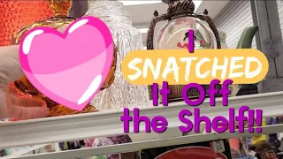 I Snatched It Off the Shelf! - Shop Along With Me - Goodwill Thrift Store