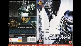 Original VHS Opening: Alien vs Predator (2005 UK Rental Tape)