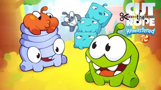 CUT THE ROPE REMASTERED | FRIENDS SHORT STORY LEVEL : 1 - 9 | 3 Star | New Update | iOS Walkthrough