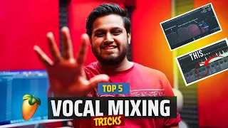 Top 5 Vocal Mixing Tricks - FL Studio With Kurfaat