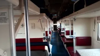 Новый плацкартный вагон Железных Дорог Казахстана New reserved seat car of Railways of Kazakhstan 哈萨