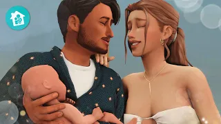 EP 1O - home birth & spend a day at work with Rahul!  - The Sims 4 - Growing Together 🤍