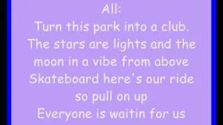 Hannah Montana Ft.  Jonas Brothers - We Got The Party With Us (Lyrics)