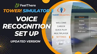 Tower! Simulator 3 - Updated Voice Recognition set up Tutorial by FeelThere