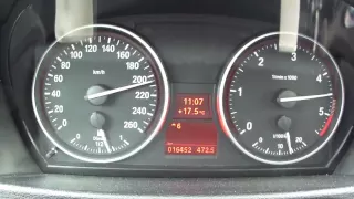 2013 BMW X1 xDrive18d LCI Top Speed