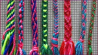 Кумихимо. Плетение шнуров. Плетение кумихимо.