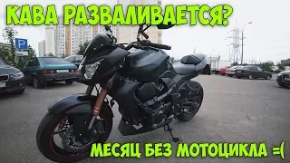 Почему я не катал почти месяц. PilotZX6R был прав, Кава разваливается на ходу xD