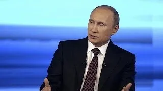 Президент Путин об Украине и её новом лидере