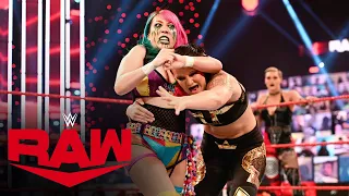 Asuka & Rhea Ripley vs. Nia Jax & Shayna Baszler: Raw, Apr. 5, 2021