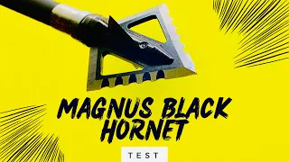 MAGNUS BLACK HORNET SER RAZOR 125 gr Broadhead Test