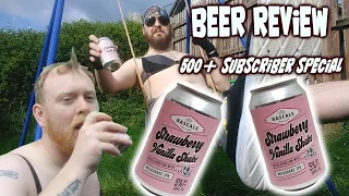 Rascal's Strawberry Vanilla Shake | Beer Review | Power Metal Gamer