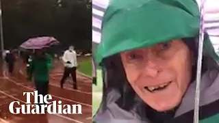 'I have it': 85-year-old runner sets new world records during 24-hour race