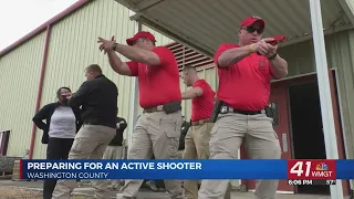 Washington County Sheriff’s Office and 5 law enforcement agencies participate in active shooter