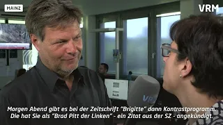 Grünen-Chef Habeck zu Gast bei der VRM