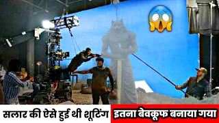 Salaar behind the scenes making of salaar vfx breakdown prabhash movie unknown facts shooting points