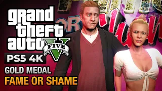 GTA 5 PS5 - Mission #24 - Fame or Shame [Gold Medal Guide - 4K 60fps]