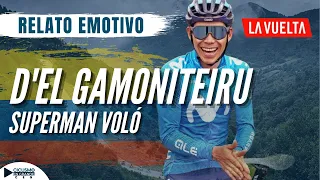 😯 Después de su victoria, SUPERMAN LOPEZ se retira de la #LAVUELTA21 🚨  VIDEO EMOTIVO