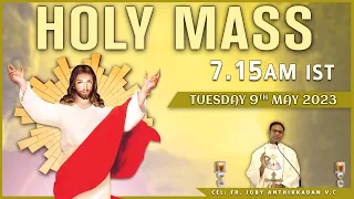 (LIVE) Tuesday Mass | Fr Joby Anthikkadan VC  | 09 May 2023 | Divine Colombo