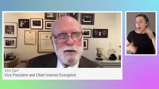 The Future of Accessibility with Vint Cerf - axe-con 2021