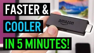 Make Your Firestick & Fire TV Run FASTER and COOLER in 2020 With These Simple Tweaks!