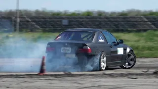 BMW E46 4.4 V8 drifting - BMW drift video