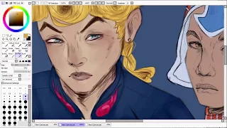 Giorno and Mista Speedpaint