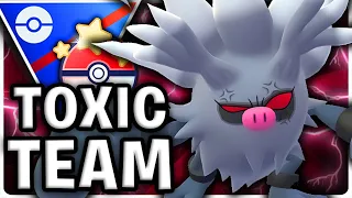 NO MERCY! THIS *TOXIC* ANNIHILAPE TEAM IS SUPER STRONG IN THE CATCH CUP | GO BATTLE LEAGUE
